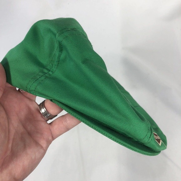 Vintage Budweiser This Buds for you Green Paperboy Hat Snapback Cabbie USA Made - Picture 4 of 9